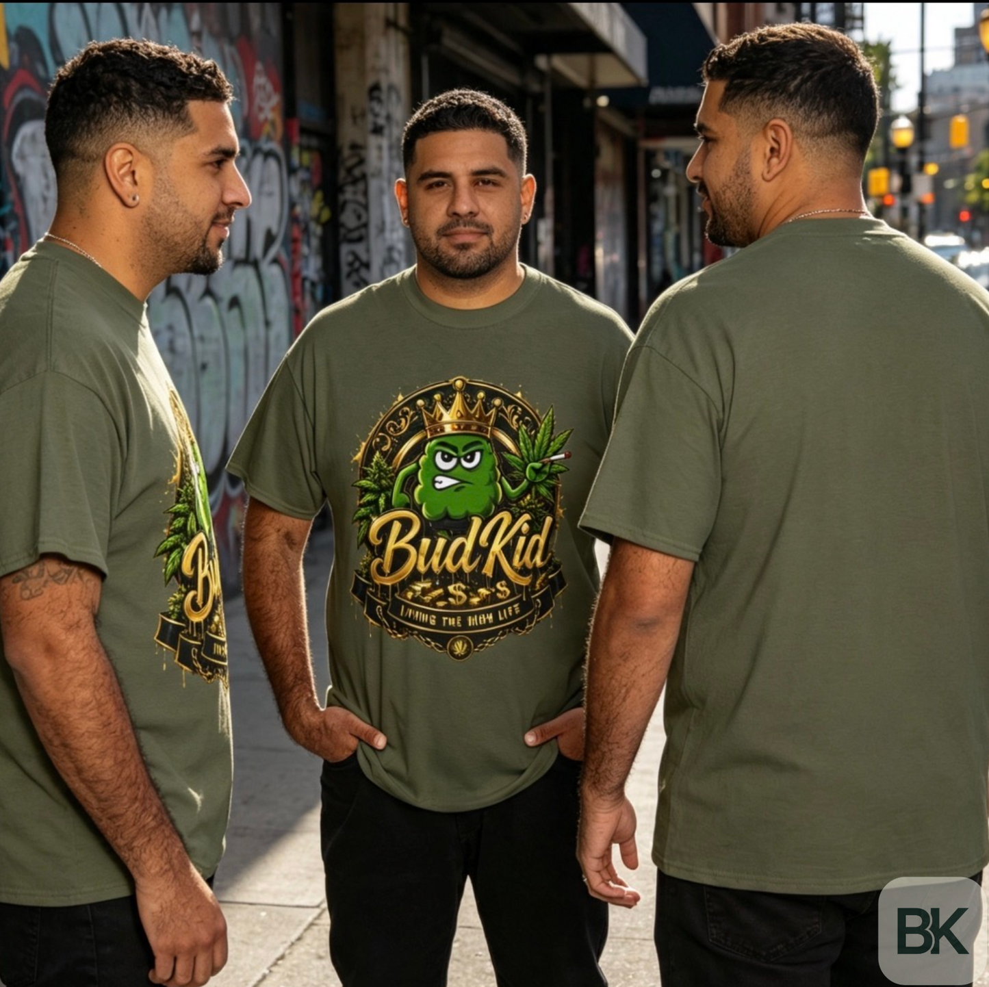 Camiseta Budkid "Viviendo la buena vida"