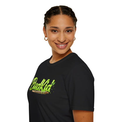 BUDKID GREEN NEON TEE