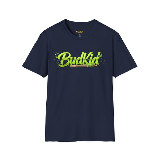 Camiseta verde con logo de BudKid