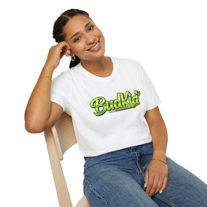 BUDKID GREEN NEON TEE