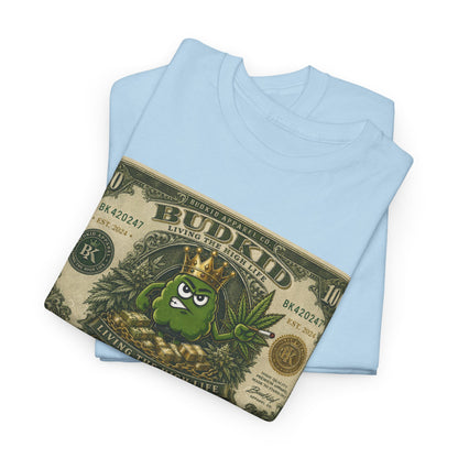 BUDKID “LIVING THE HIGH LIFE” $ TEE