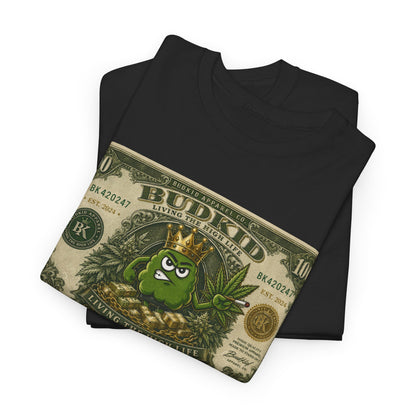BUDKID “LIVING THE HIGH LIFE” $ TEE