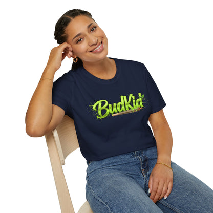 BUDKID GREEN NEON TEE