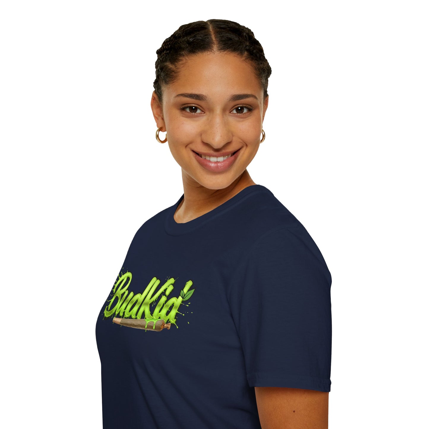 BUDKID GREEN NEON TEE