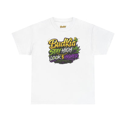 BUDKID ‘STAY HIGH LOOK HIGHER’ TEE