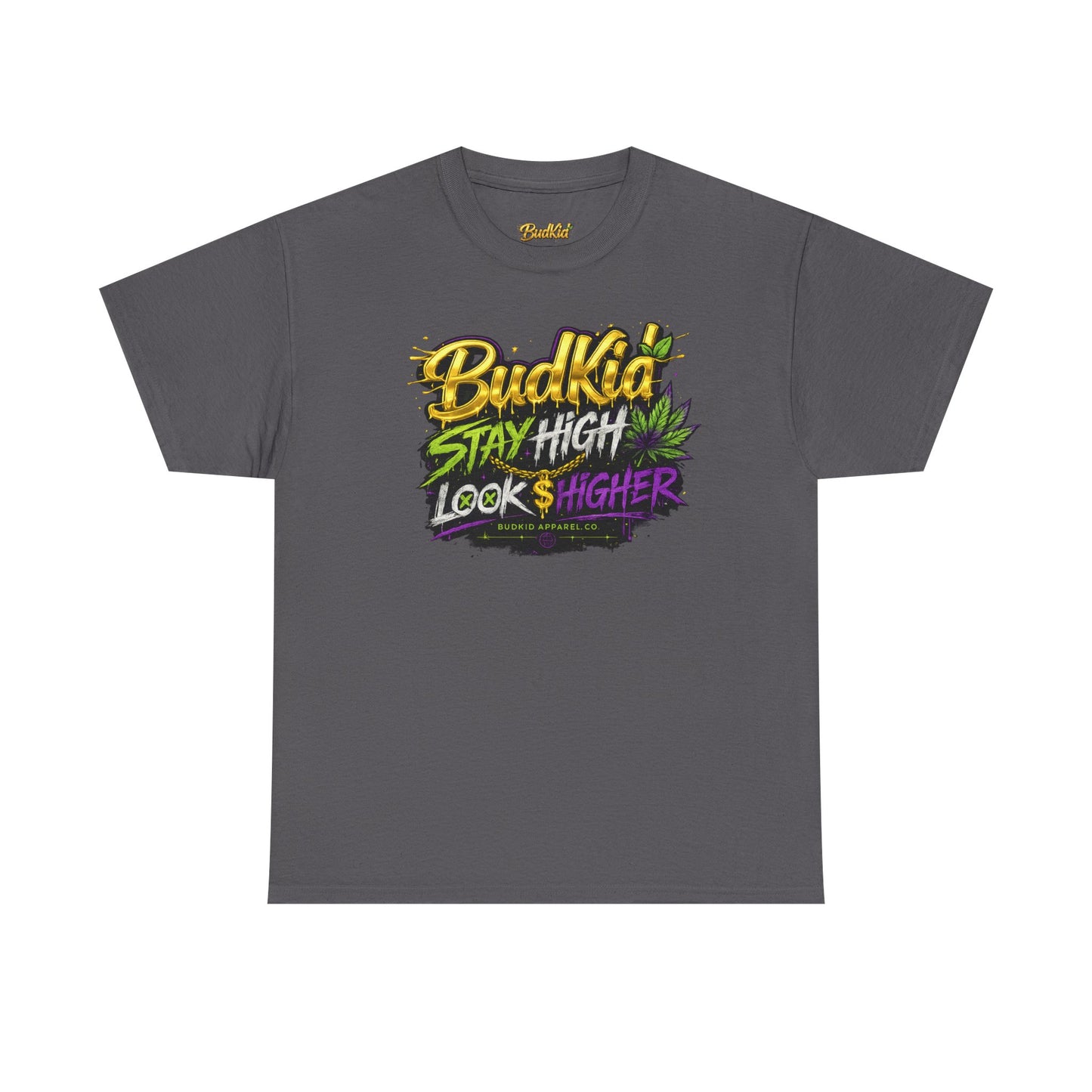 BUDKID ‘STAY HIGH LOOK HIGHER’ TEE