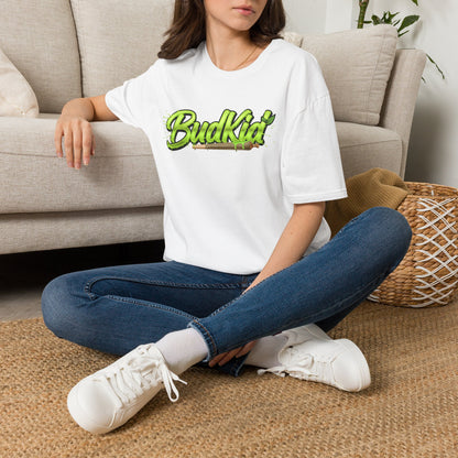 BUDKID GREEN NEON TEE