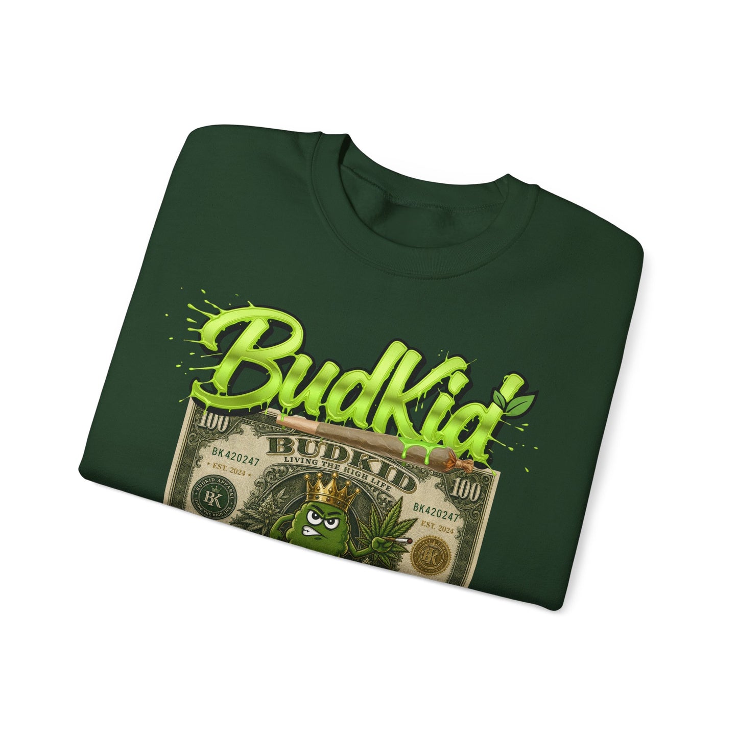 BUDKID $ CREWNECK JUMPER