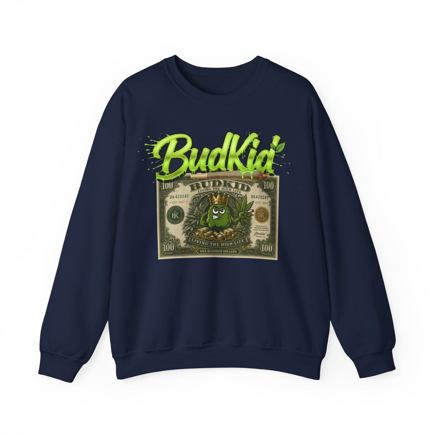 BUDKID $ CREWNECK JUMPER