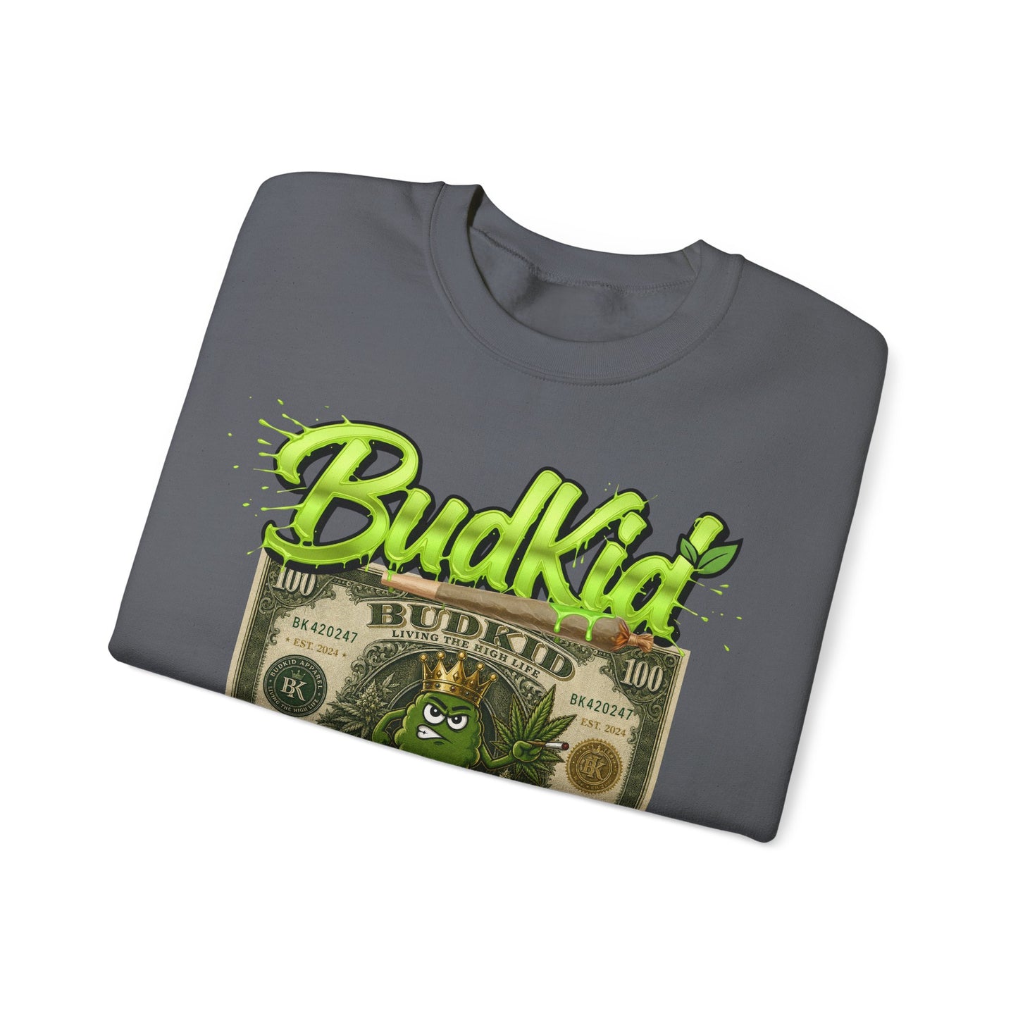 BUDKID $ CREWNECK JUMPER