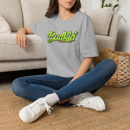 BUDKID GREEN NEON TEE