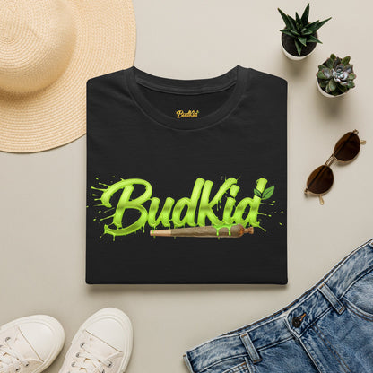 BUDKID GREEN NEON TEE