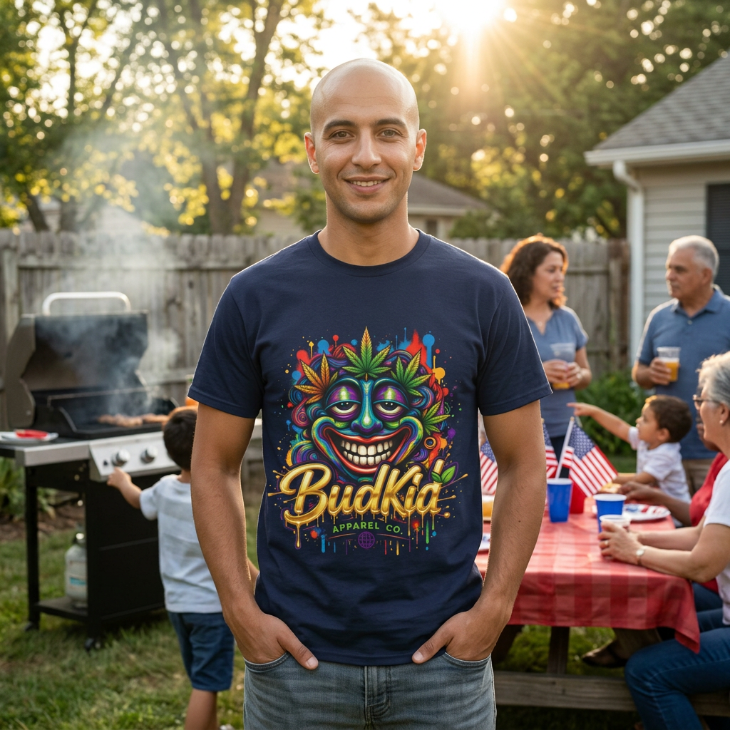 Camiseta psicodélica Budkid