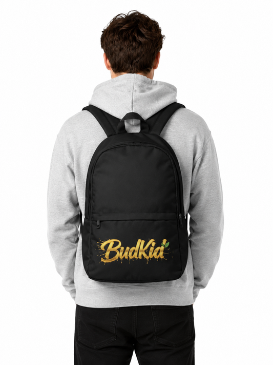 OFFICIAL BUDKID GOLD LOGO BACKPACK