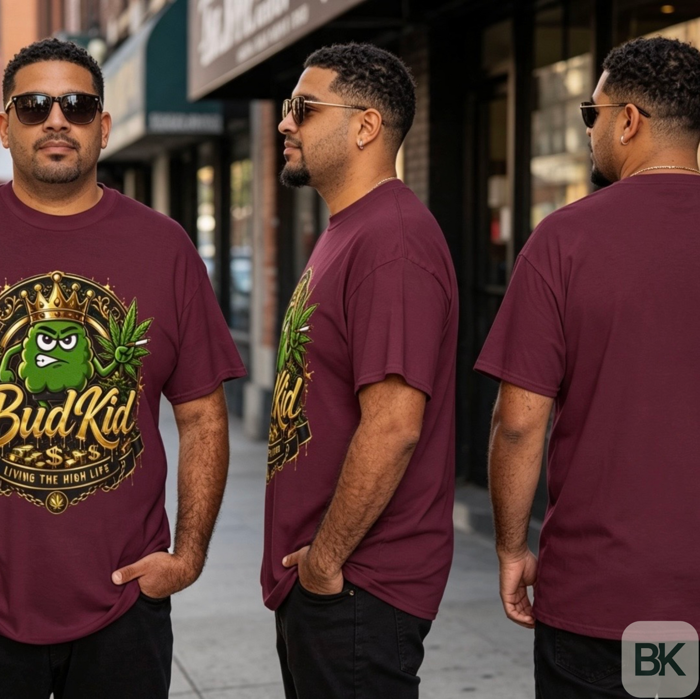 Budkid „Living the High Life“ T-Shirt
