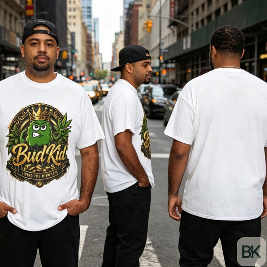 Camiseta Budkid "Viviendo la buena vida"