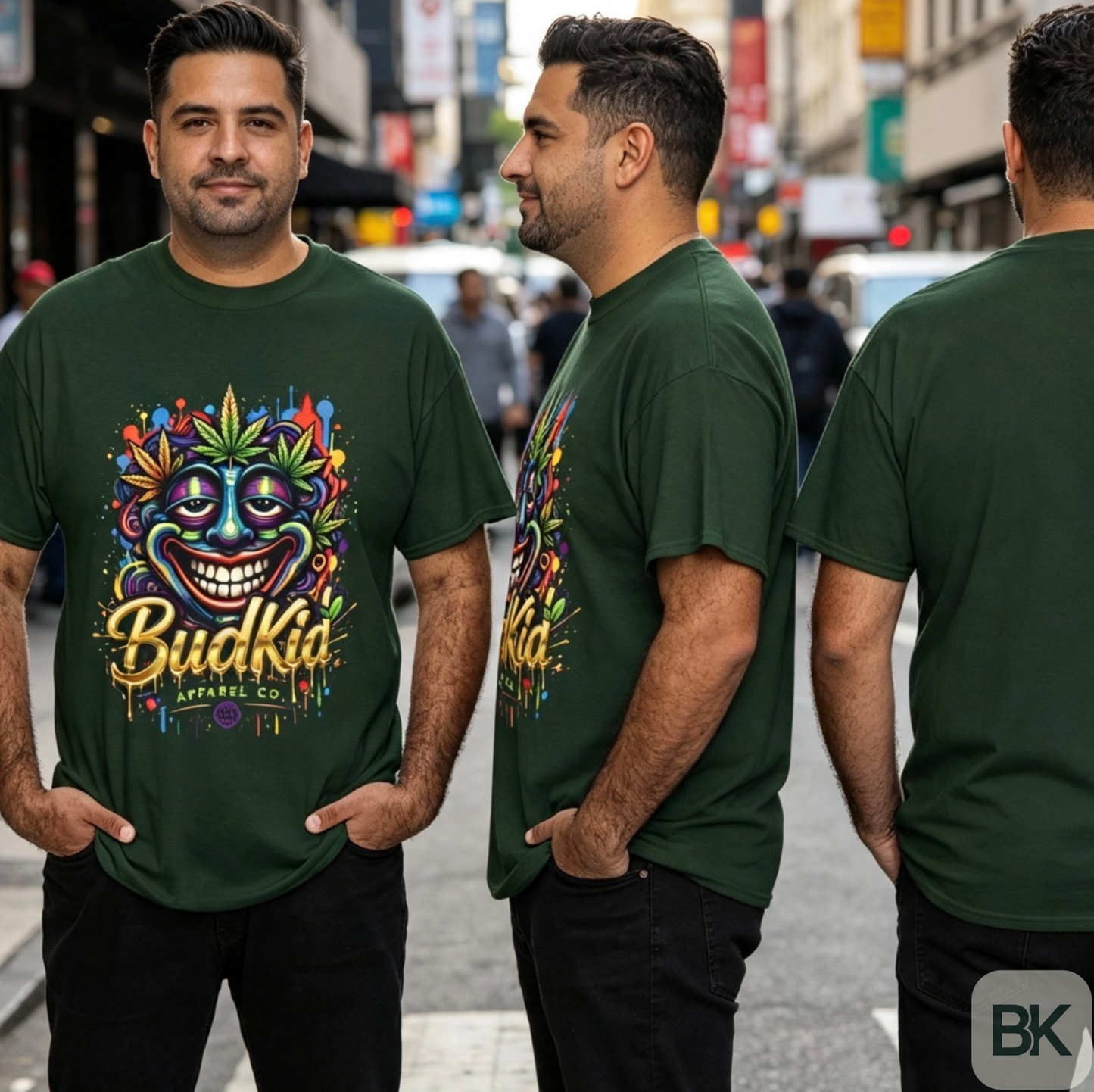 Budkid Psychedelisches T-Shirt