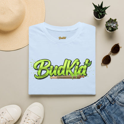 BUDKID GREEN NEON TEE