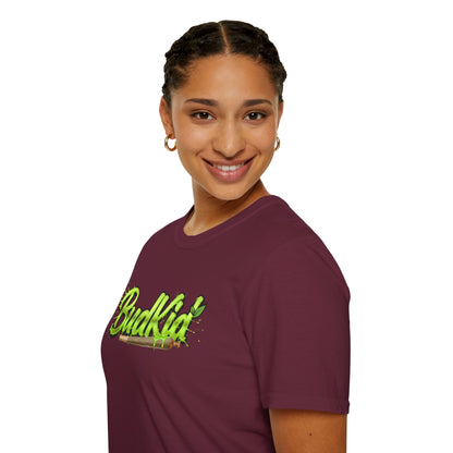 BUDKID GREEN NEON TEE