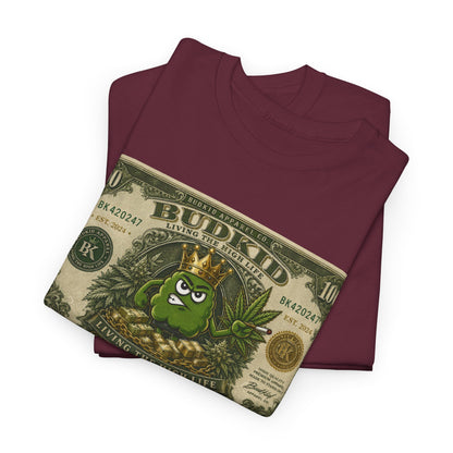 BUDKID “LIVING THE HIGH LIFE” $ TEE