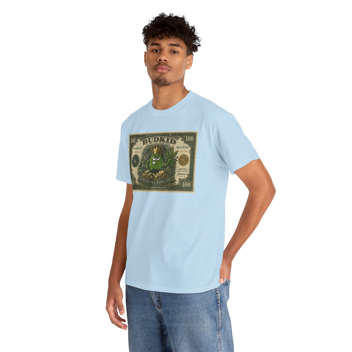 BUDKID “LIVING THE HIGH LIFE” $ TEE