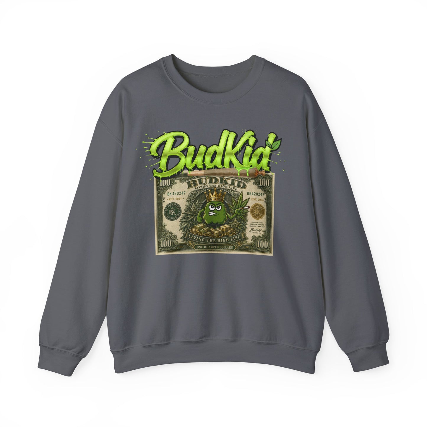 BUDKID $ CREWNECK JUMPER