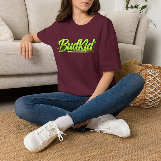BudKid Grünes Logo-T-Shirt