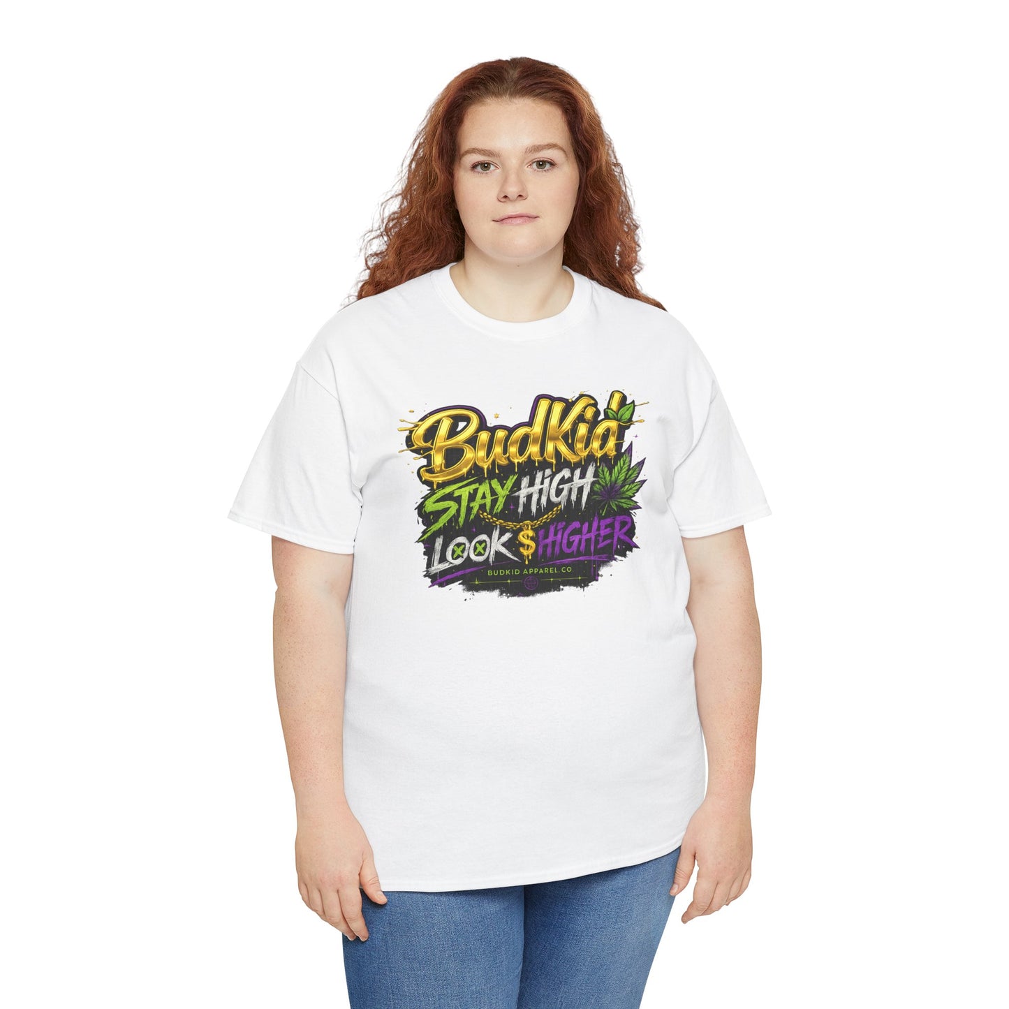 BUDKID ‘STAY HIGH LOOK HIGHER’ TEE