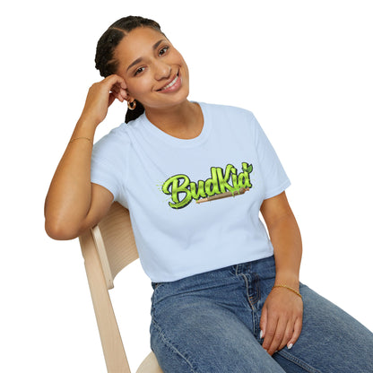 BUDKID GREEN NEON TEE