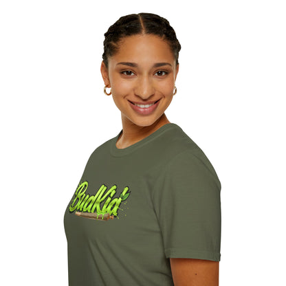 BUDKID GREEN NEON TEE