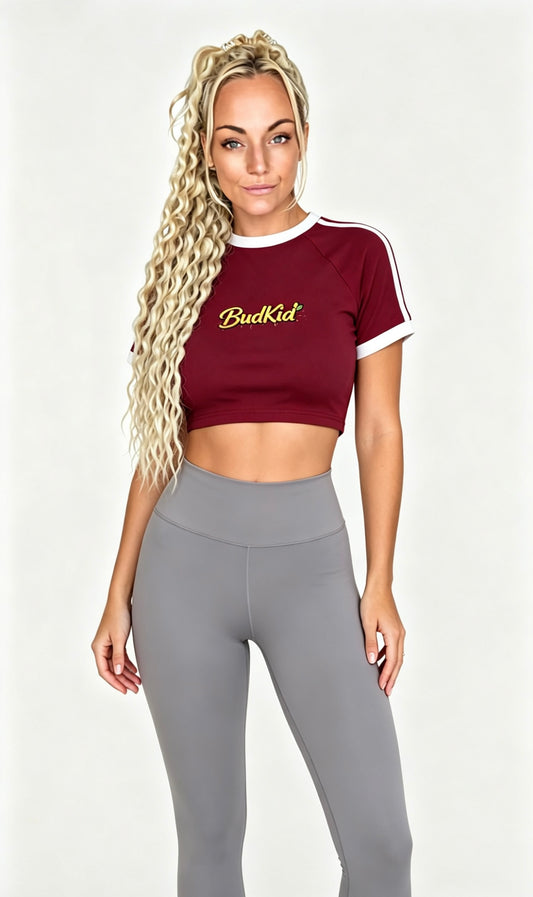BUDKID Women’s Crop Tee